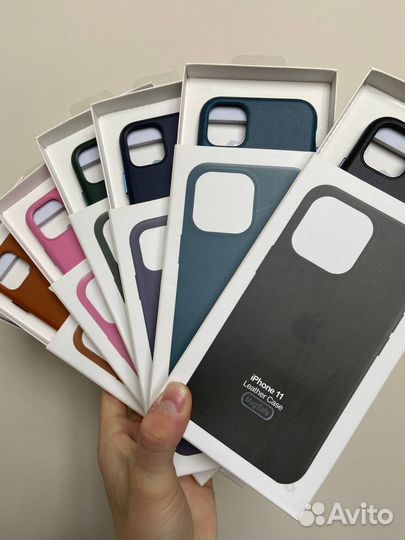 iPhone 11 MagSafe Premium Leather Case