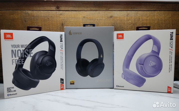 Беспроводные наушники JBL tune 520BT, 770NC
