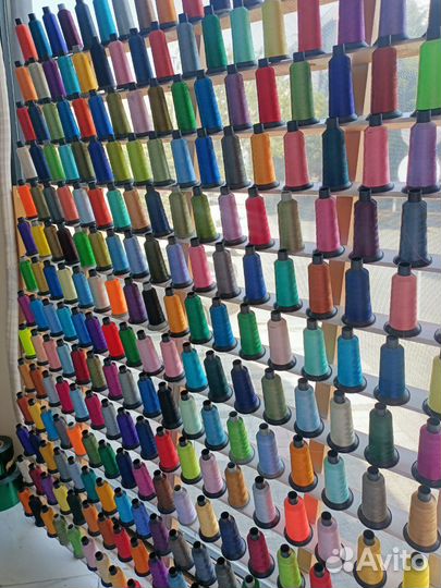 Нити вышивальные