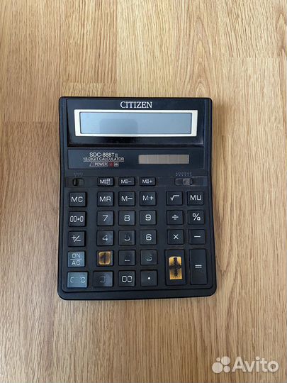 Калькулятор Citizen SDC-888T