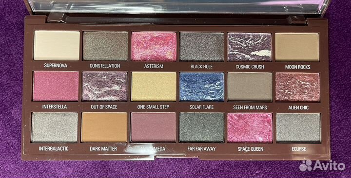 Тени новые I Heart Revolution Chocolate (galactic)