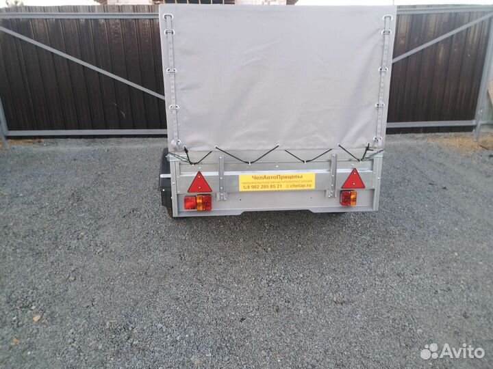 Прицеп Партнёр 2.5х1.3 цинк