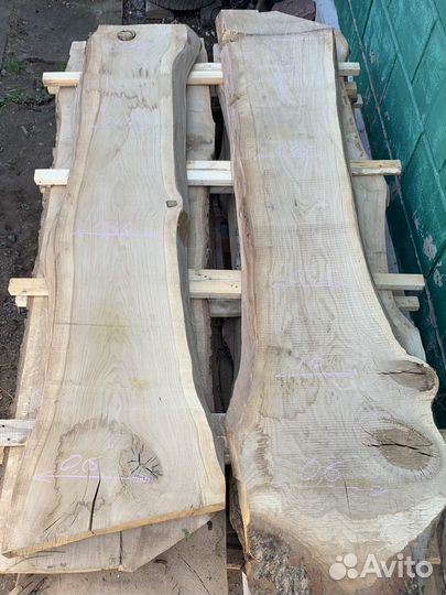 Слэбы из дуба