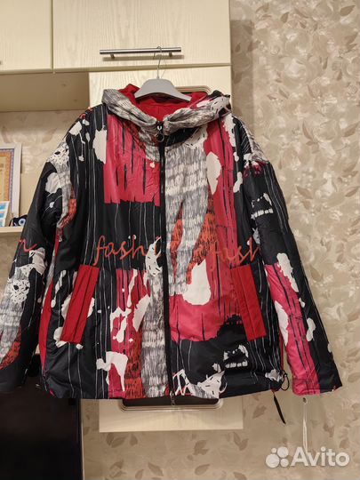 Ветровка Куртка Двухсторонняя 56/58