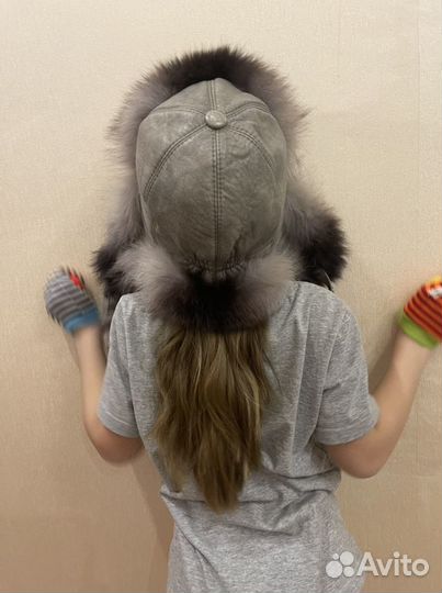 Шапка зимняя меховая женская