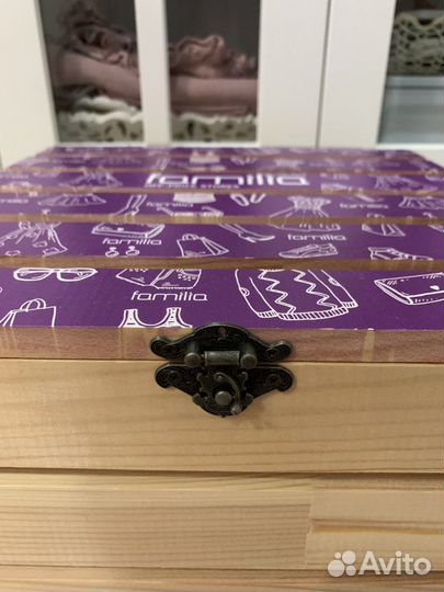 Деревянный декоративный ящик