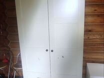 Шкаф распашной белый IKEA