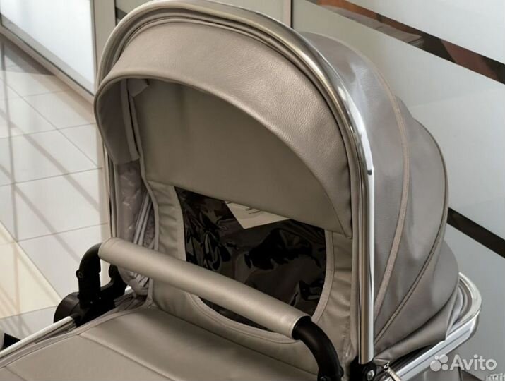 Коляска 2в1 Новая версия Супер (серая)