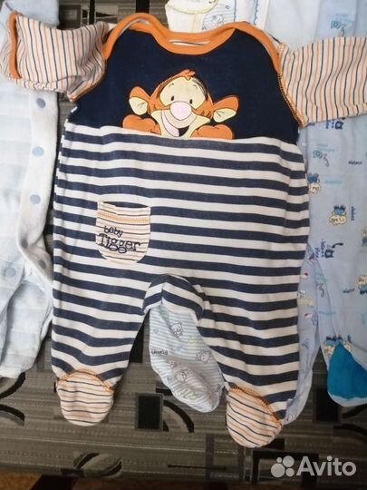 Вещи пакетом на мальчика 50 56
