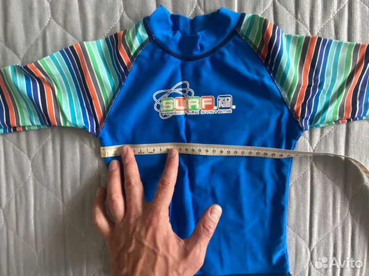 Детская футболка для плавания с длинным рукавом