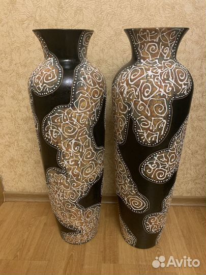 Ваза напольная керамическая