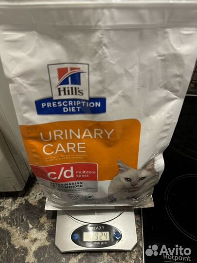 Сухой корм для кошек hills urinary c/d