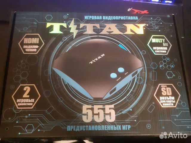 Игровая приставка Titan (аналог Sega)