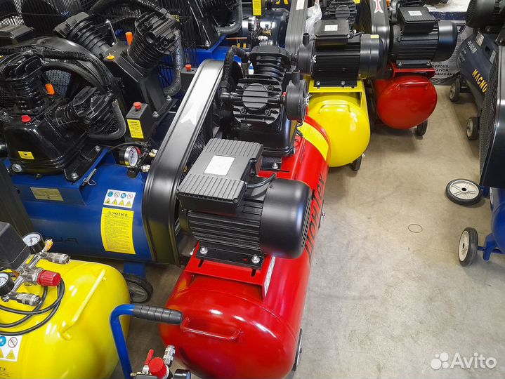 Компрессор (чугунный блок) 2*65 Дон Тех 490/100