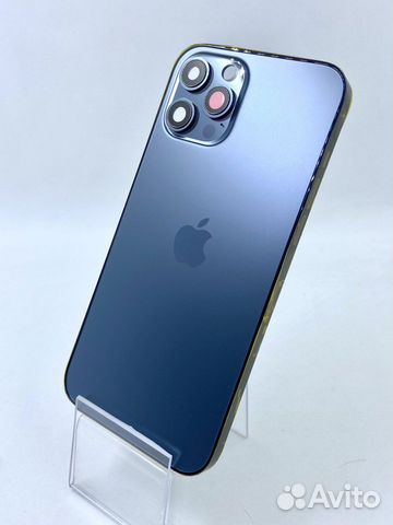 Корпус для iPhone 12 Pro Max синий (Копия)