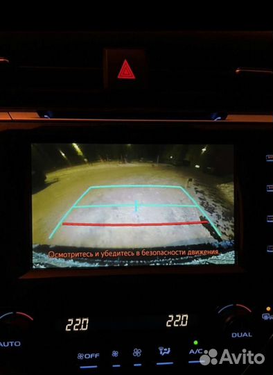 Магнитола Toyota camry v70 с камерой заднего вида