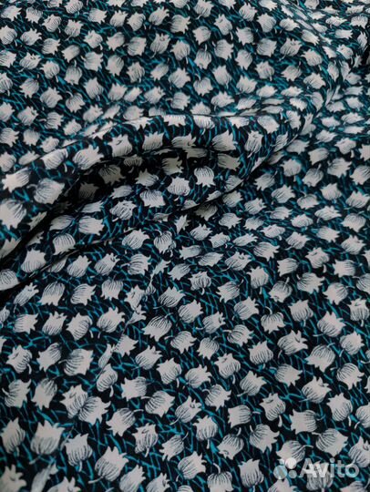 Ткань натуральный шелк СССР