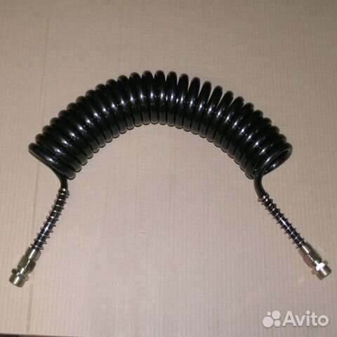 Трубопровод спиральный М22 (длина 7,5м) черный п