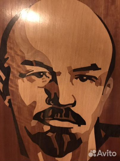 Картина Маркетри Ленин Владимир Ильич