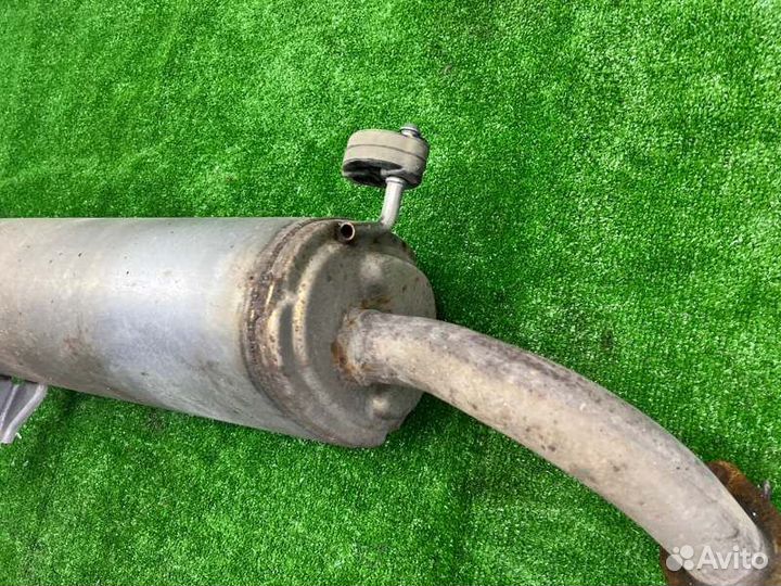 Глушитель задний Hyundai Solaris 2 легковой седан