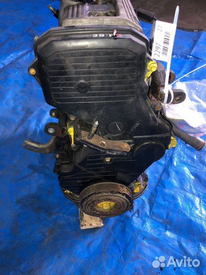 Двигатель передний Toyota Carina E ST191L 3S-FE