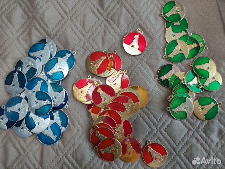 Жетоны служебного собаководства СССР