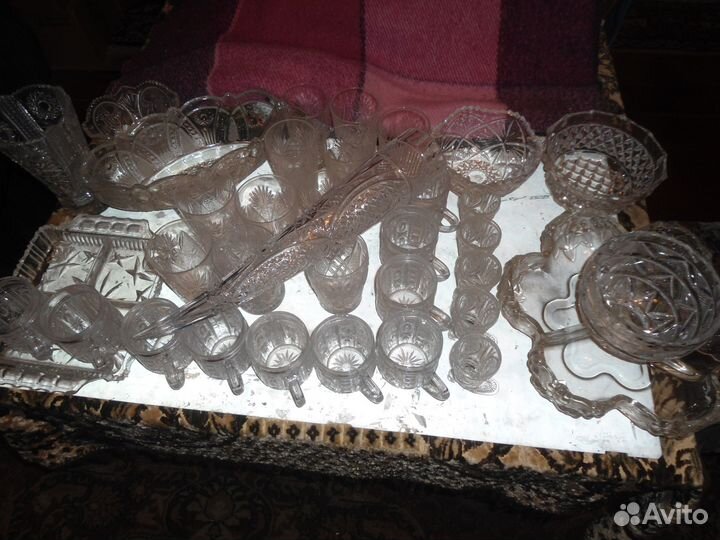 Хрустальная посуда СССР