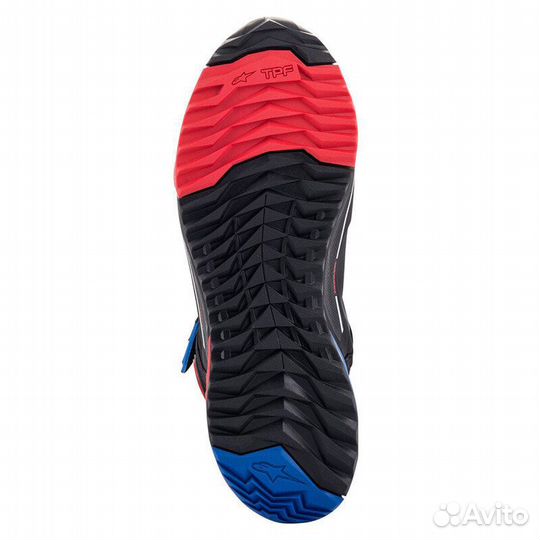 Alpinestars Honda Cr-x Drystar мотоботы Red Blue Синий