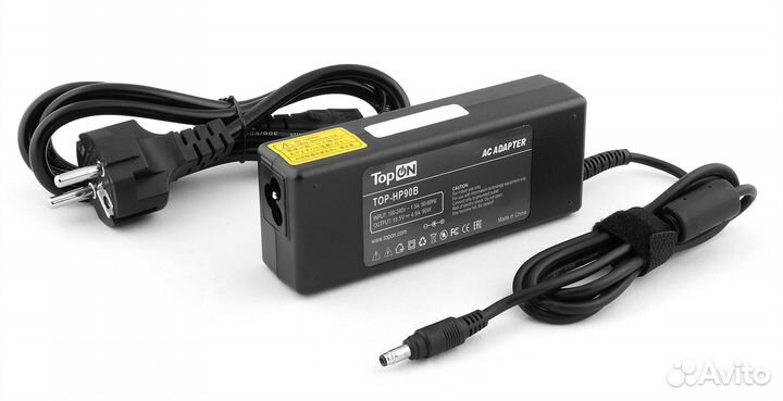 Зарядка TopOn для HP 18.5V 4.9A 90W 4.8x1.7 bullet