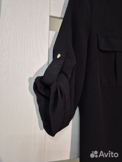 Блузка черная oodji