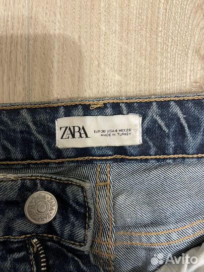 Джинсы zara женские