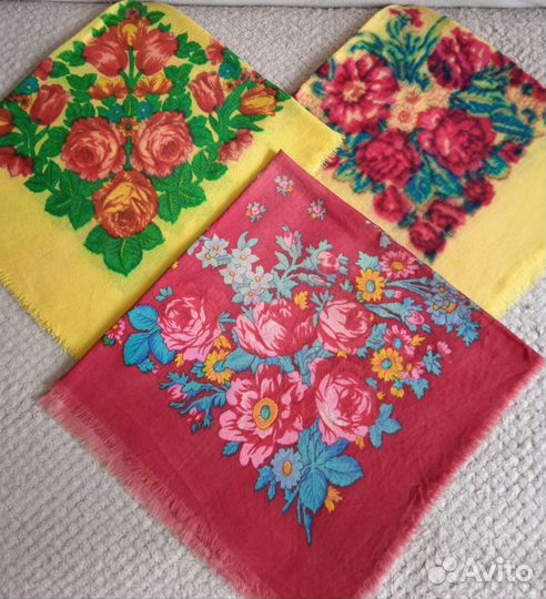 Платки СССР б/у