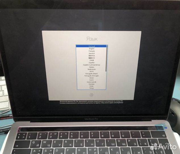 Дисплей Macbook Air 13 2018 2019 A1932 Space Grey