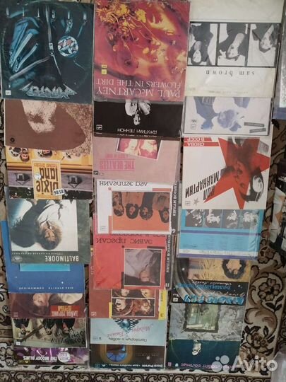 Пластинки.Рок,джаз и др. Много