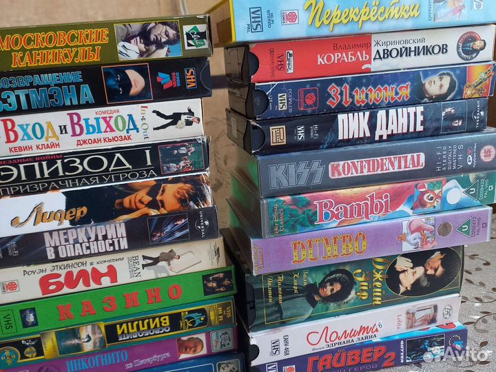 Видеокассеты vhs фильмы