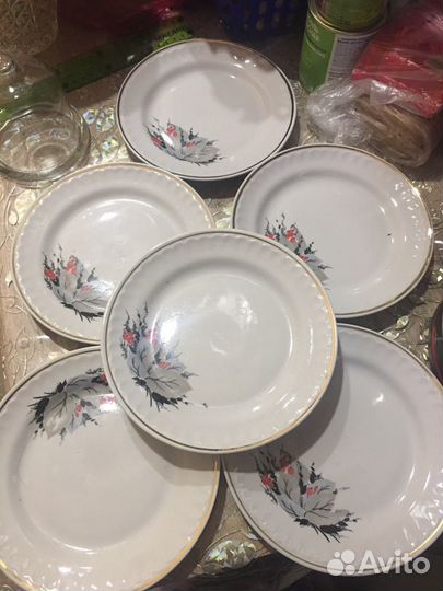 Тарелки пфз 6 шт