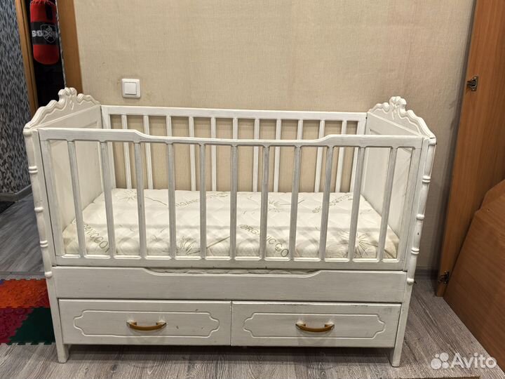 Детская кроватка ручная работа