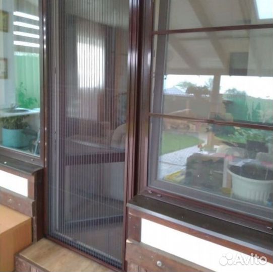 Москитная сетка гармошка