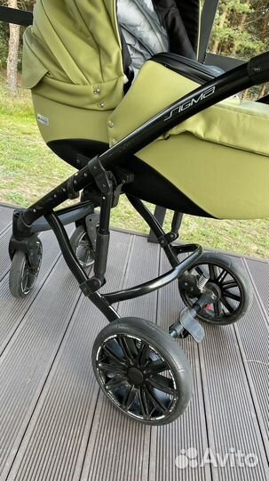 Коляска 2 в 1 эко кожа Rico