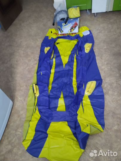 Сноуборд пвх для катания зимой с возвышенности