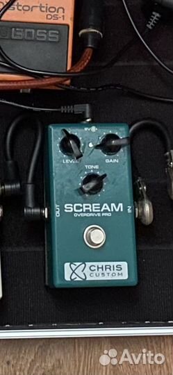 Гитарная педаль Chris custom Scream overdrive