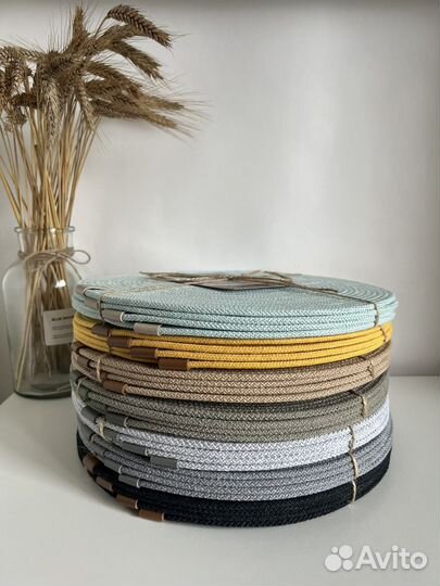 Салфетки сервировочные хлопок. Ручная работа