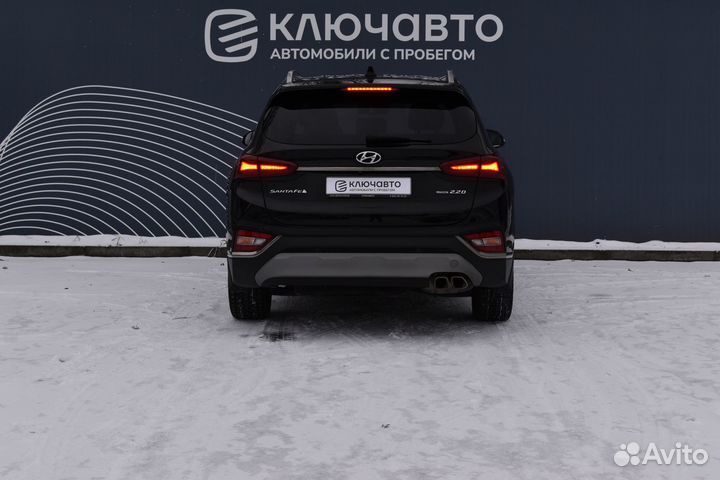 Hyundai Santa Fe 2.2 AT, 2018, 185 000 км