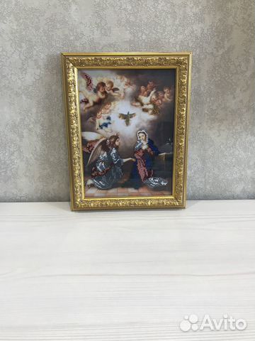 Картина вышитая бисером