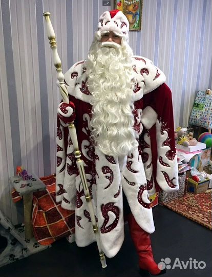 Карнавальный костюм деда мороза и снегурочки