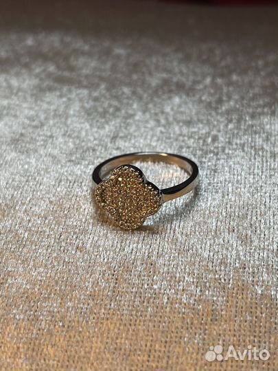 Кольцо серебро 925
