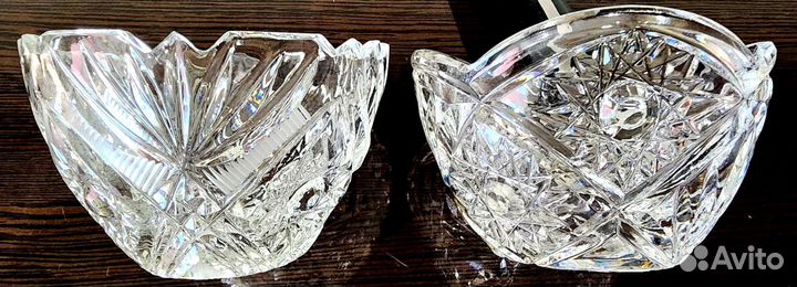 Хрустальные вазочки