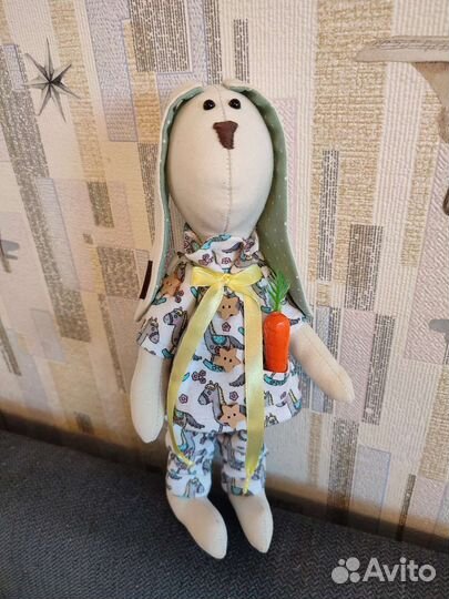 Заяц Тильда ручной работы