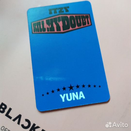 Офф карточка Юны итзи иччи itzy описание читайте