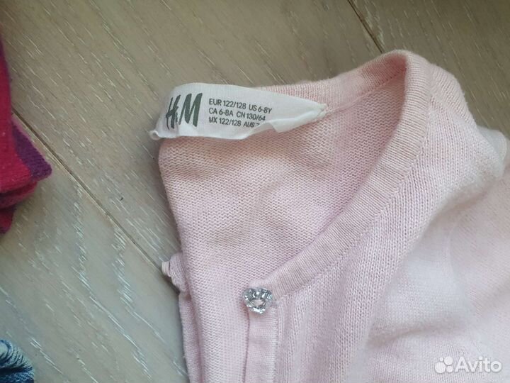 Одежда для девочки пакетом 4-6лет, H&M